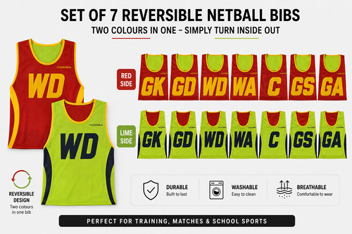 Kooga reversible netball bib - -,