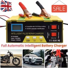 12V & 24V Car Battery Charger