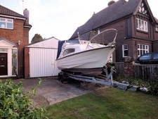  Motor boats for sale Diesel Shetland 6.1 Cruiser, on 4 wheel tested trailer.  