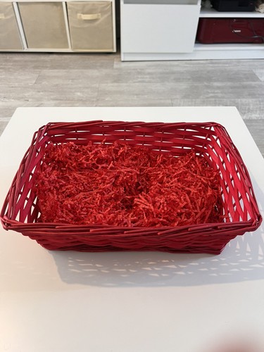 Decorative large wicker gift - wicker,