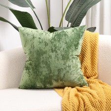 Crushed velvet cushion - velvet, cover