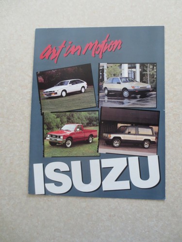 1987 isuzu car - 1987, truck