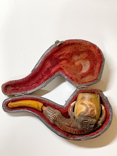 Antique meerschaum pipe - antique,