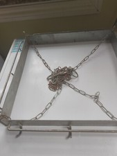 Steel ceiling hanger for kitchen utensils, pots or drying herbs