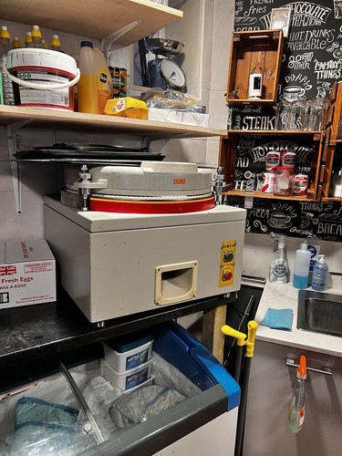 Dough roller machine - dough,