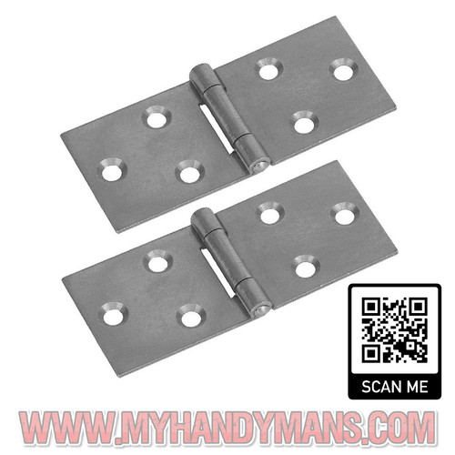 Heavy duty steel back flap - duty,