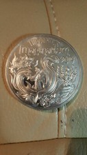6 2019 Krewe orphus big 2 1/2 in alla iris mardi gras doubloon  nola