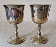 PAIR OF VINTAGE EPNS WINE
