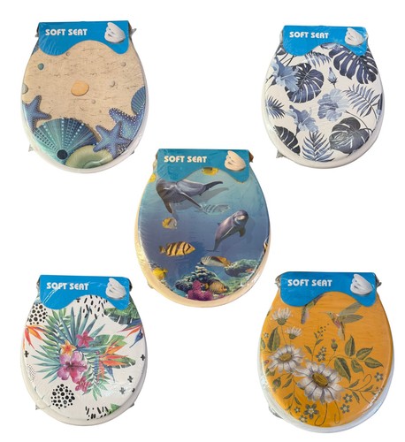Soft padded plastic toilet - soft,