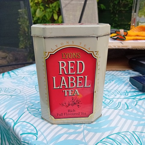 Lyons red label - label, tea