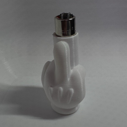White plastic novelty - white,