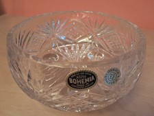 Bohemia Crystal Hand Cut Bowl