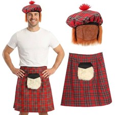 Adults Scottish Costume Kilt