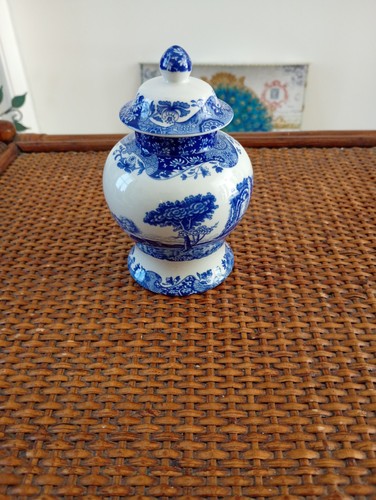 Spode blue italian miniature - blue,