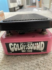 Coloursound Wah Fuzz Pedal