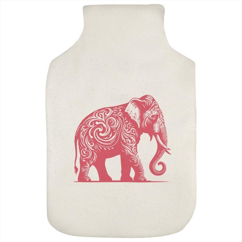 Stylised pink elephant hot - 'stylised, elephant'