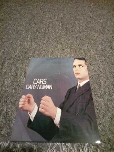 Gary numan metal sign - gary,