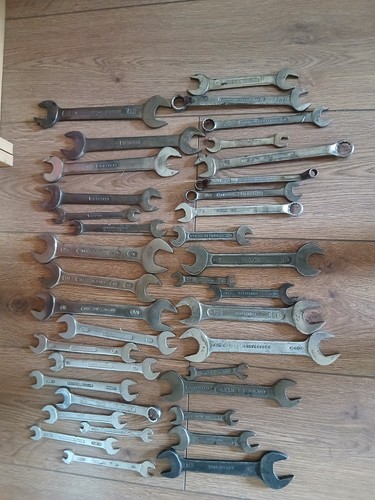 Job lot vintage spanners - job, of