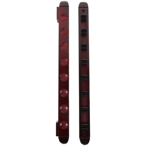 Decorative pole rack wood - pole, cue