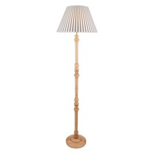 Natural Wood 161cm Floor Lamp