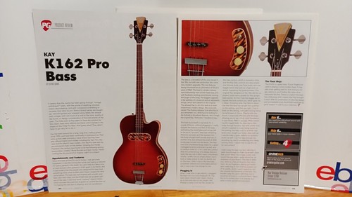Kay k162 bass guitar - kay,