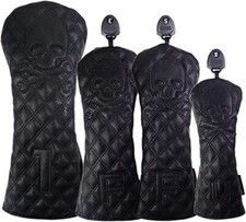 Premium Leather Skull Golf