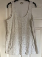 Papaya weekend Matalan white blouse top in white size 14