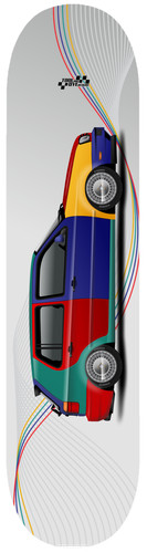 Car art mk3 harlequin - car,