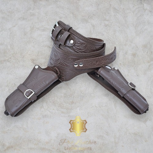 Double holster with belt - double,
