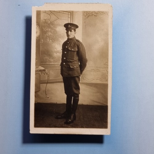 Ww1 soldier postcard c1916 - ww1,