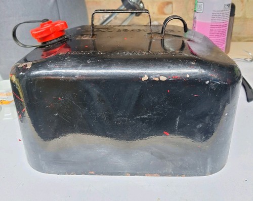 Vintage bell ready - ready-can, petrol