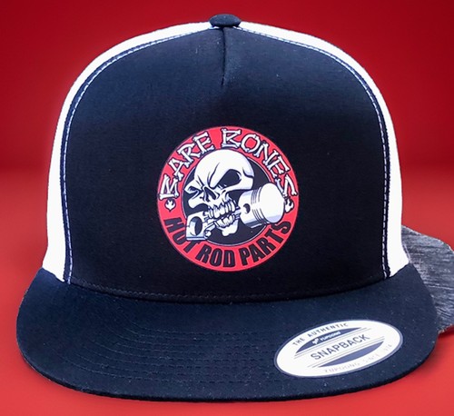 Flat bill hat - flat, rod