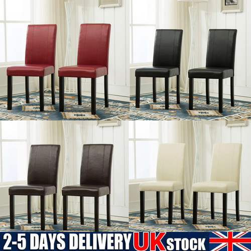 Set faux leather dining - of,
