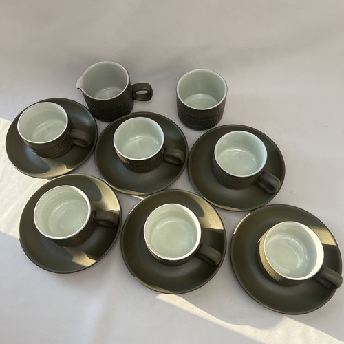 Vintage denby chevron coffee - vintage,