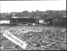Old  Photo Wasteland Derelict Buildings Houses North Denes Lowestoft 1950's ?