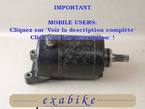 Starter motor for honda 125 - for,