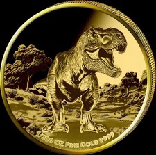 2025 Liberia $25 T-Rex