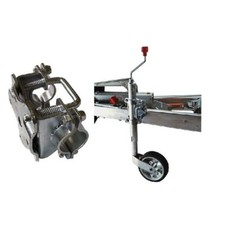 AL-KO 1335092 TRAILER ROTATING SWIVEL CLAMP BRACKET FOR JOCKEY WHEEL HEAVY DUTY 
