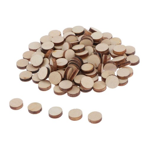 100pcs rustic wood - log, slices