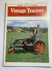 Vintage Tractors by Cawood - Shire Album #48 1987  small PB vintage w/ photos