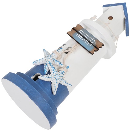 Wooden lighthouse decor - wooden,