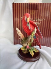 Country Artists Collectable Scarlet Rainbow Parrot