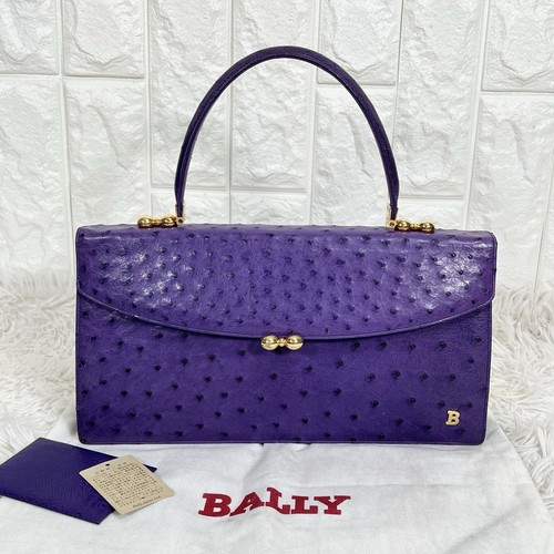 Rare vintage bally ostrich - vintage,