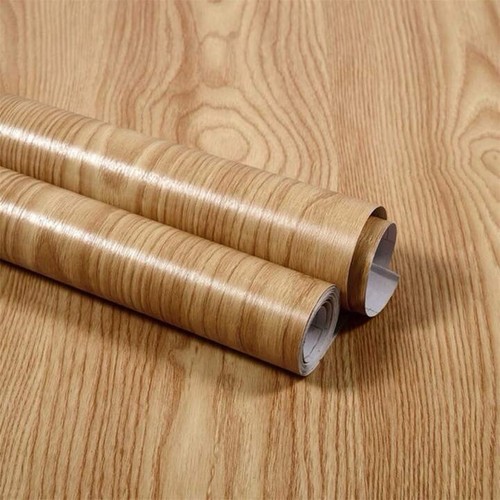Golden oak wood effect vinyl - oak,