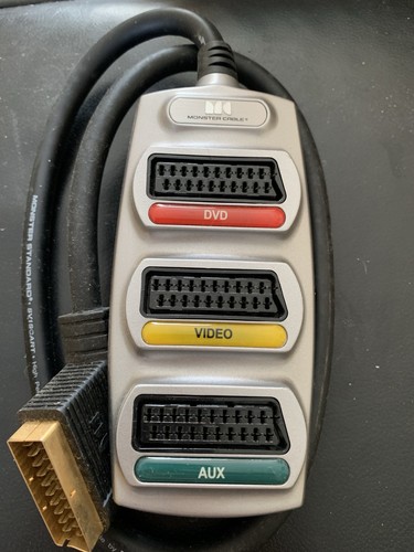 Port monster cable scart - 3-port,