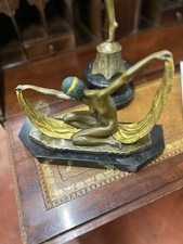 Art Deco Bronze Figure Signed
