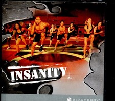 Insanity Extreme Cardio Strength Workout 10 DVD Set Beach Body Home Workout