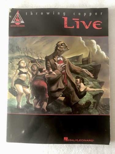 Live throwing copper guitar - live,