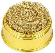 Premium Silverline 281271 Soldering Tip Cleaning Ball And Base Brass Wool Cle U