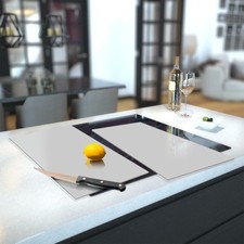 Premier range glass hob cover - hob,